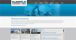 Desktop Screenshot of klampfl.at